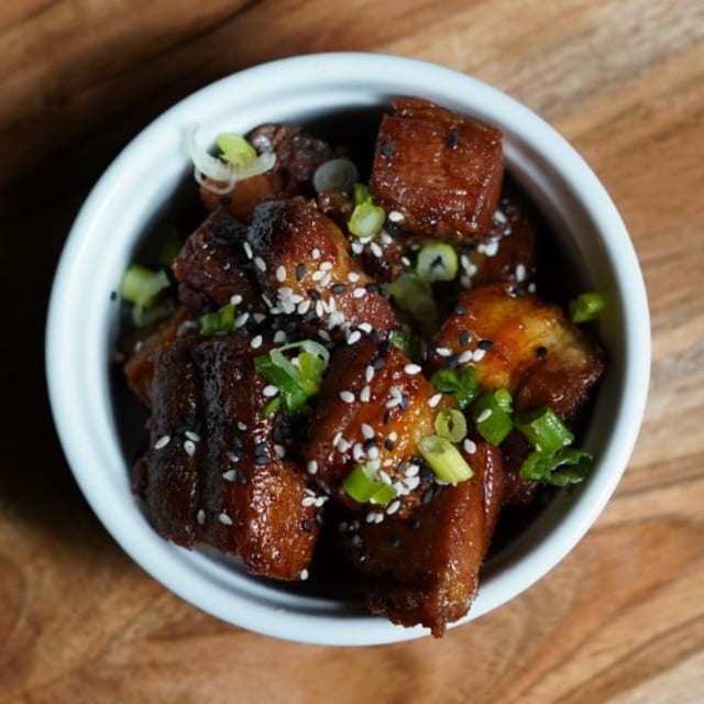 Pork Belly Bites.