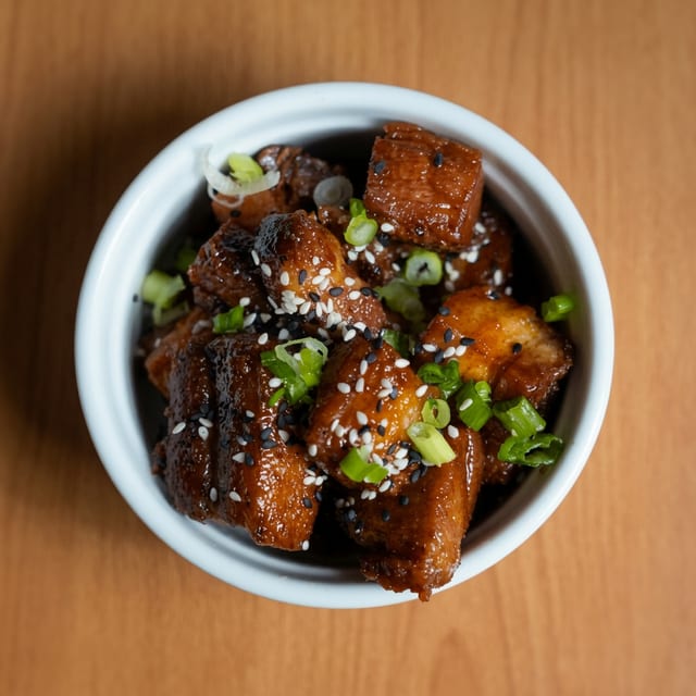 Pork Belly Bites.